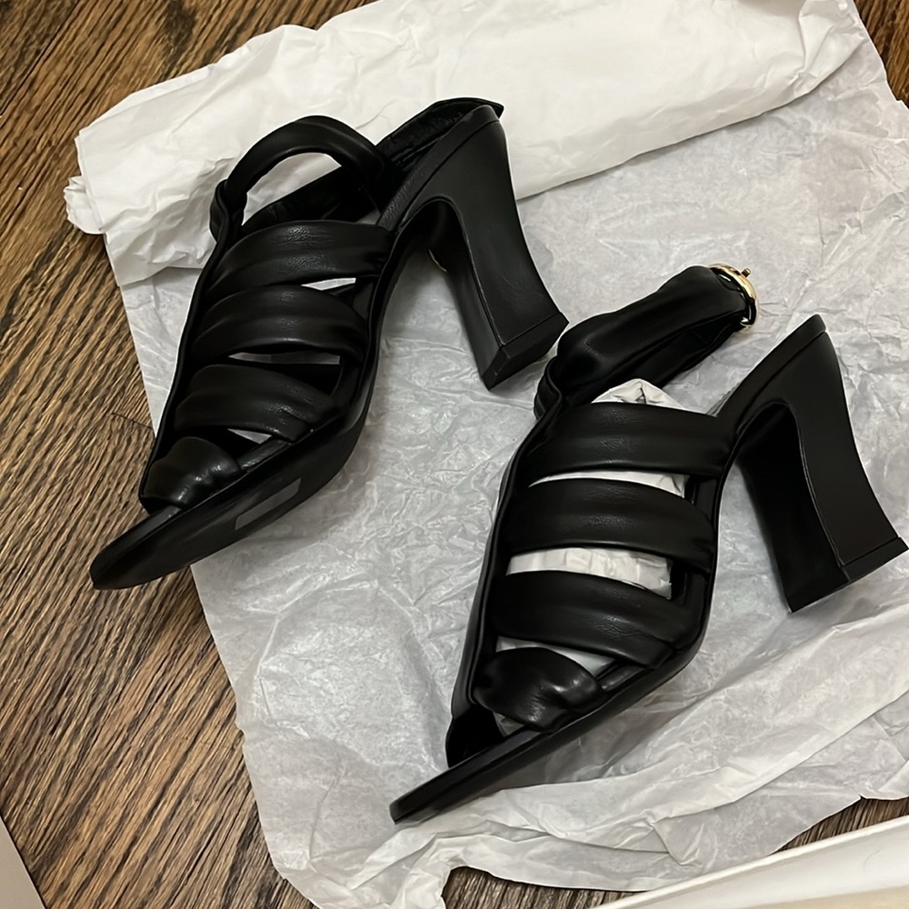 KHAITE Leather Heels NWT